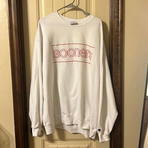 OU Sooners champion sweatshirt